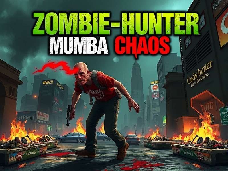 Zombie Hunter Mumbai Chaos Game Cover